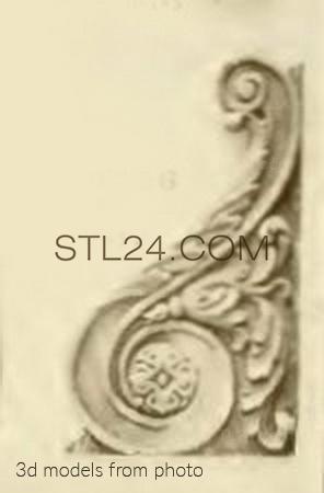Кронштейны (CORBEL_1013 -  | 3D model 3DSMAX / OBJ / STL) 3D модель для ЧПУ станка